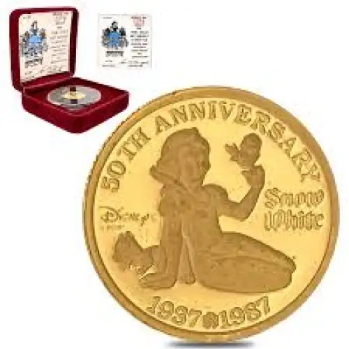 1/4oz Disney Gold Round