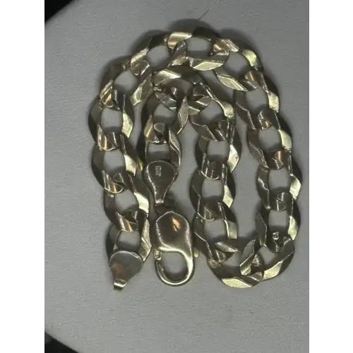 14K Solid Yellow Gold Mens Miami Cuban Curb Bracelet 8 1/4