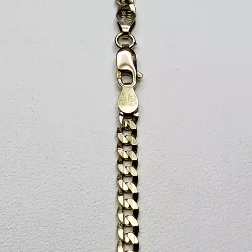 14K Yellow Gold Cuban Link Necklace, 20 in. B6-3