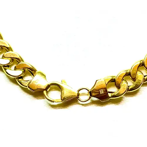 14K Yellow Gold Men's Cuban Chain 22