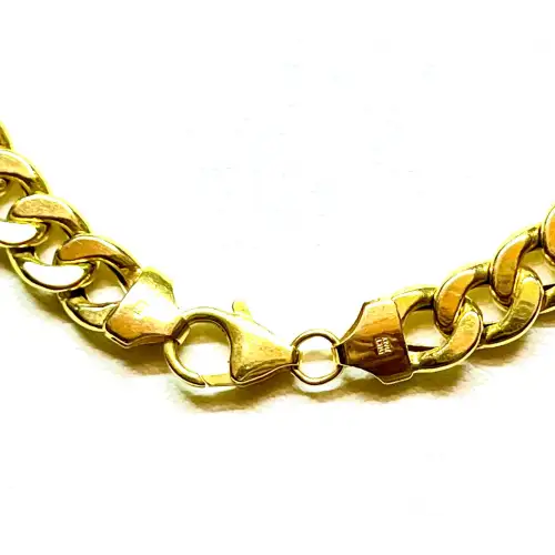 14K Yellow Gold Men's Cuban Chain 22