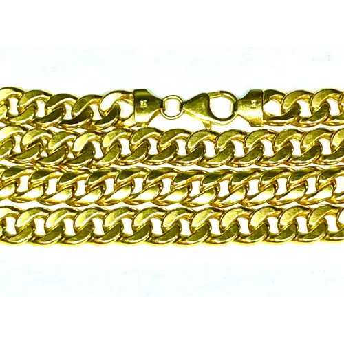 14K Yellow Gold Men's Cuban Chain 22