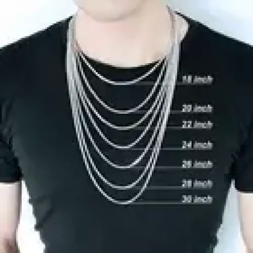 14K Yellow Gold Mens Necklace (5)