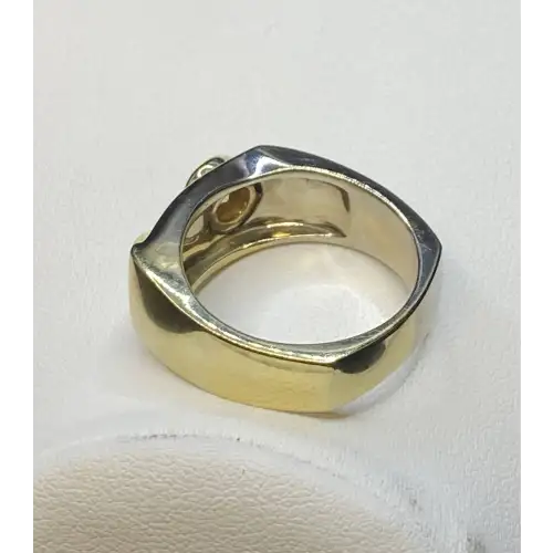 18K Gold Ring , with .70 CT.  Unique Champagne Diamond (5)
