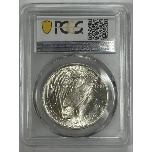 1923 P $1 Silver Peace Dollar PCGS MS64