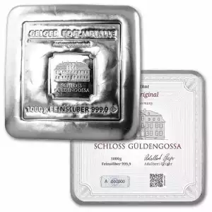 1kg Geiger Silver Bar 