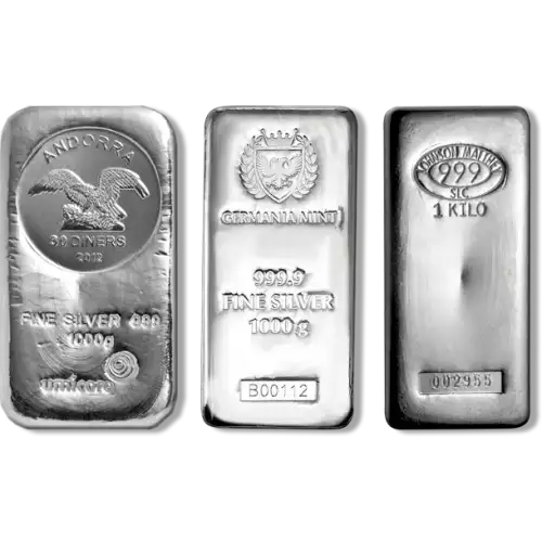 1kg Generic Silver Bar (2)