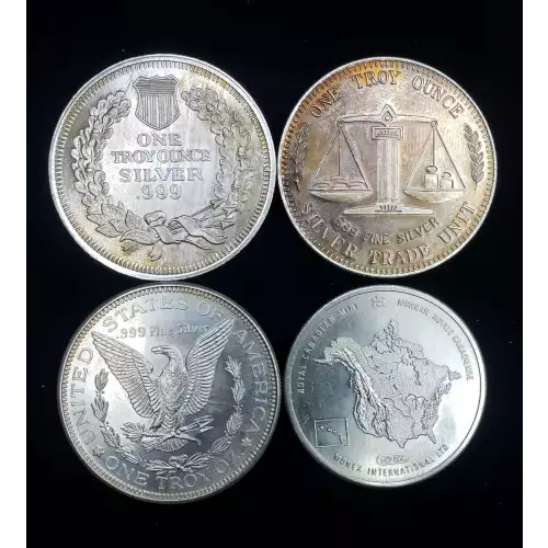 1oz Generic (Imperfect) Silver Round (2)