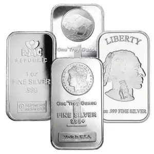 1oz Generic Silver Bar (2)