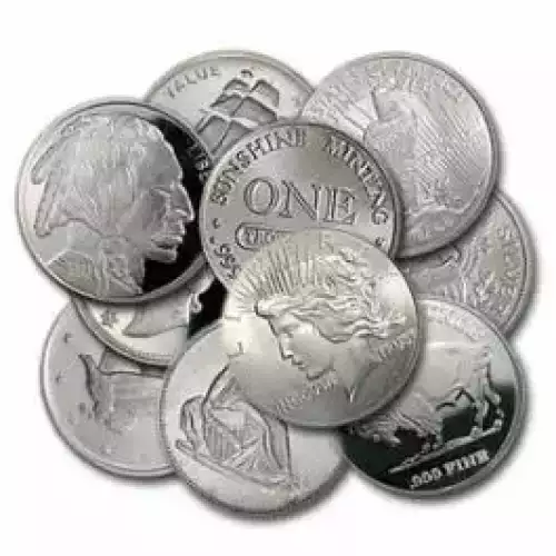 1oz Generic Silver Round (3)