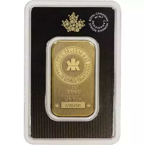 1oz Royal Canadian Mint Gold Bar (3)