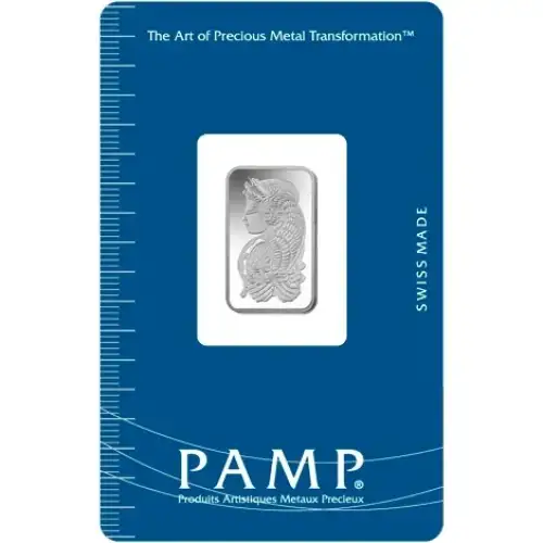 2.5g PAMP FURTUNA SILVER BAR