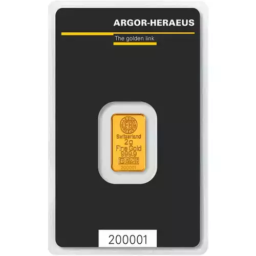 2 Gram Argor Heraeus Gold Bar (2)