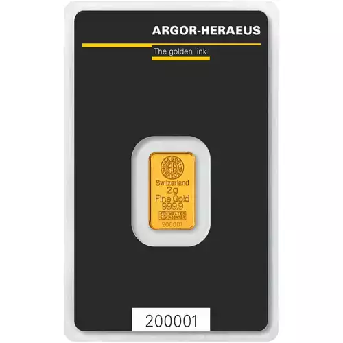 2 Gram Argor Heraeus Kinebar Gold Bar (2)