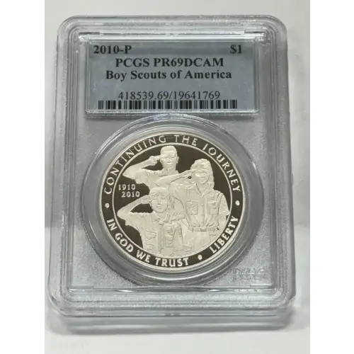 2010-P $1 Boy Scouts of America, DCAM