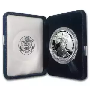 2010-W 1oz Silver Eagle  Proof - with Original Govt Packaging  