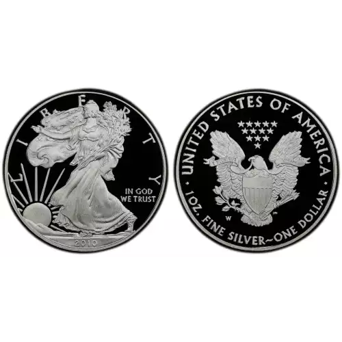 2010-W 1oz Silver Eagle  Proof - with Original Govt Packaging   (3)