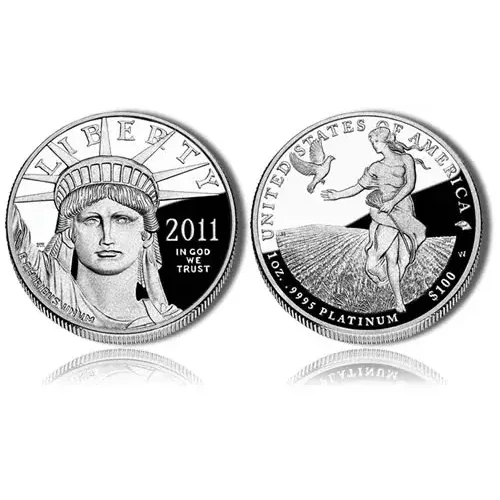 2011 Untied States Mint American Eagle Platinum Coin 