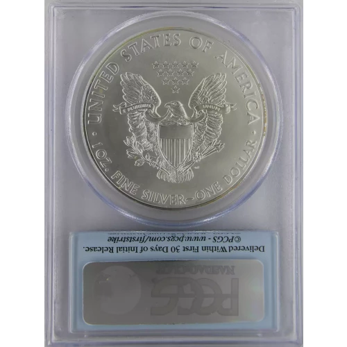 2012-(W) $1 Silver Eagle Struck at West Point First Strike (2)