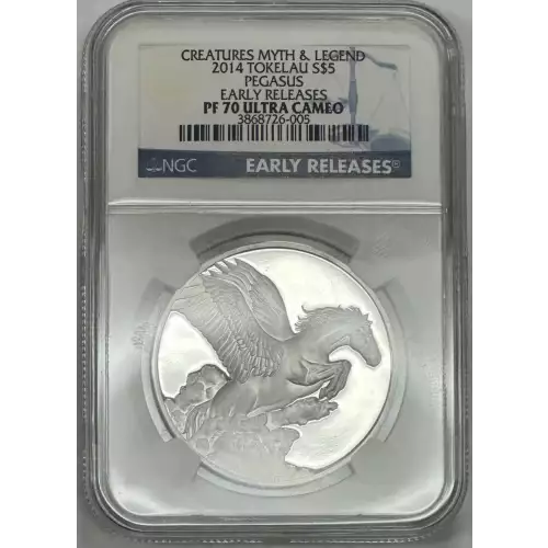 2014 NGC-PF70 TOKELAU $5 