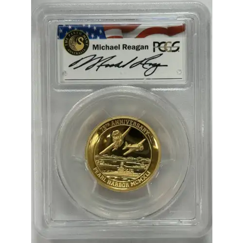 2016 Tuvalu Pearl Harbor 1 oz Gold Coin PR70 DCAM (5)