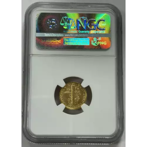 2016-W Mercury Dime 10C PCGS SP70 100th Anniversary First Releases  (2)