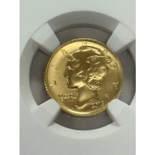2016-W Mercury Dime 10C PCGS SP70 100th Anniversary First Releases  (3)