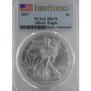 2017 $1 Silver Eagle First Strike