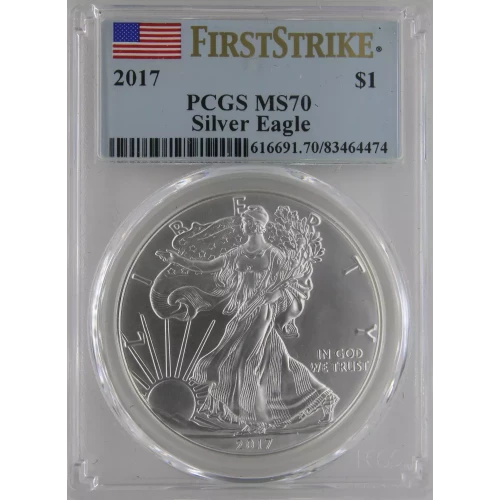2017 $1 Silver Eagle First Strike