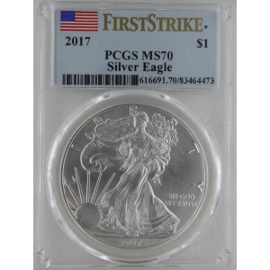2017 $1 Silver Eagle First Strike