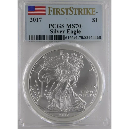 2017 $1 Silver Eagle First Strike