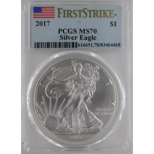 2017 $1 Silver Eagle First Strike