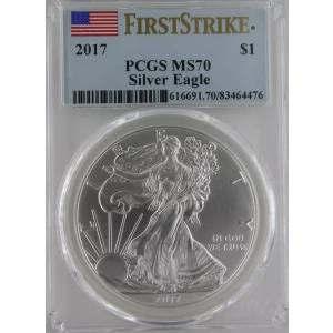 2017 $1 Silver Eagle First Strike (2)