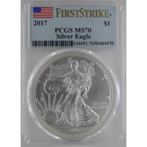 2017 $1 Silver Eagle First Strike