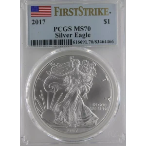 2017 $1 Silver Eagle First Strike
