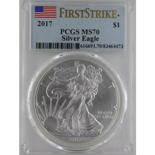 2017 $1 Silver Eagle First Strike