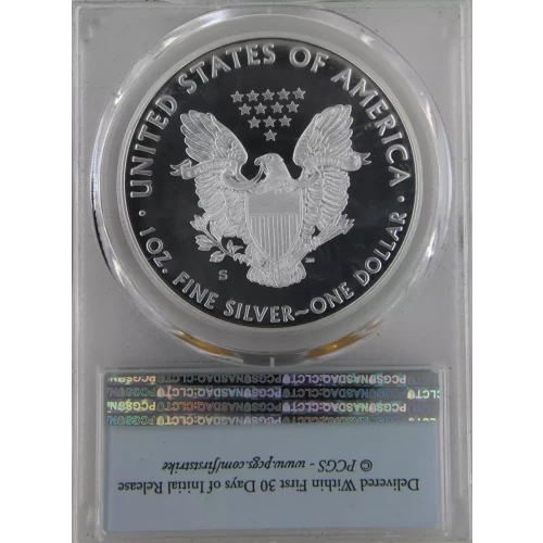 2018-S $1 Silver Eagle First Strike, DCAM