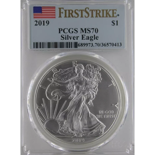 2019 $1 Silver Eagle First Strike