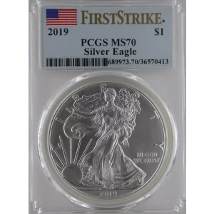 2019 $1 Silver Eagle First Strike