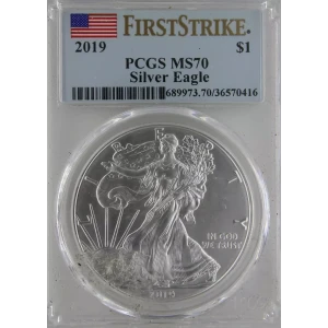 2019 $1 Silver Eagle First Strike