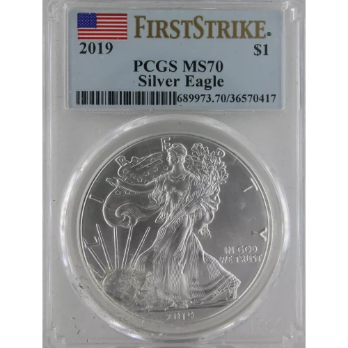 2019 $1 Silver Eagle First Strike