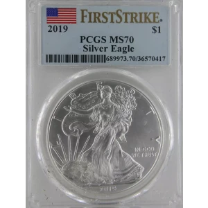 2019 $1 Silver Eagle First Strike