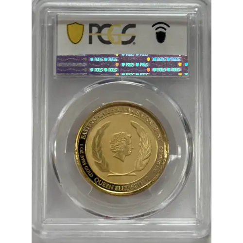 2020 Dominica 1oz Gold Colorized Hummingbird PCGS PR-69