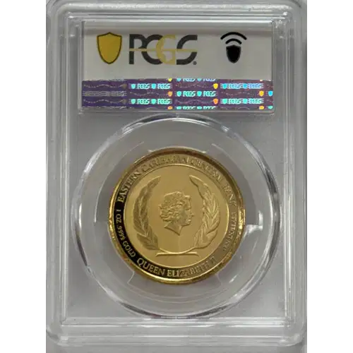 2020 Dominica 1oz Gold Colorized Hummingbird PCGS PR-69