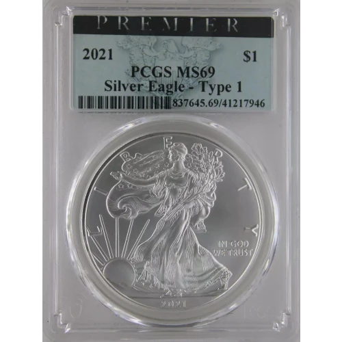 2021 $1 Silver Eagle - Type 1