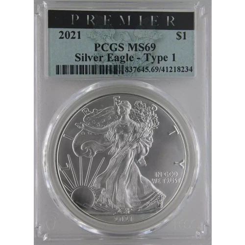 2021 $1 Silver Eagle - Type 1 (2)