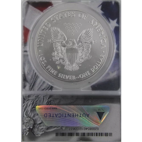 2021 ANACS - MS70 Silver Eagle Type 1 A First Strike Coin*

NOTE: Serial Number may vary from pictured.