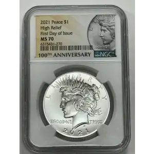 2021 High Relief First Day of Issue (3)