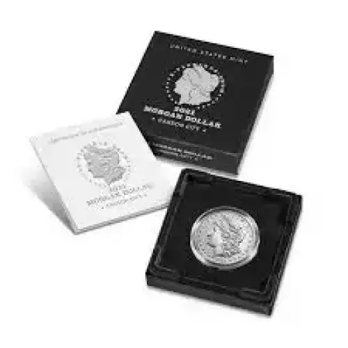 2021 Morgan Dollar Carson City W/ Box C.O.A