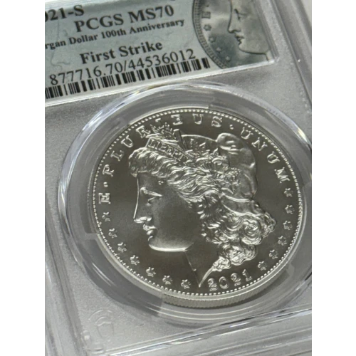 2021-S $1 Morgan Dollar 100th Anniversary First Strike (2)